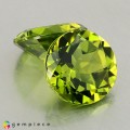 Natural Peridot 10.98 Carats Green Round 11x7 mm Loose Gemstone - Image 2