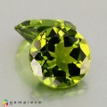 Natural Peridot 10.98 Carats Green Round 11x7 mm Loose Gemstone - Image 6