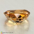 Natural Zircon 4.76 Carats Imperial Brown Oval 11x8 mm Loose Gemstone - Image 4