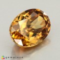 Natural Zircon 4.76 Carats Imperial Brown Oval 11x8 mm Loose Gemstone - Image 3