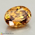 Natural Zircon 4.76 Carats Imperial Brown Oval 11x8 mm Loose Gemstone - Image 5