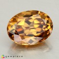 Natural Zircon 4.76 Carats Imperial Brown Oval 11x8 mm Loose Gemstone - Image 6