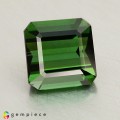 Natural Tourmaline 2.17 Carats Fine Green Octagon 7x7 mm Loose Gemstone - Image 1