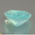 Natural Peru opal 2.09 Carats Paraiba Blue Green Trilliant  10x10 mm Loose Gemstone - Image 4