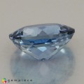 Natural Apatite 1.52 Carats Sea Blue Oval 8x6 mm Loose Gemstone - Image 4