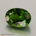 Natural Chrome Tourmaline 1.26 Carats Green Oval 8x6 mm Loose Gemstone - Image 2