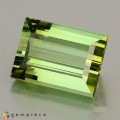 Natural Tourmaline 2.43 Carats Green Baguette 8x6 mm Loose Gemstone - Image 4