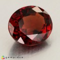 Natural Spinel 1.98 Carats Red  Oval 8x7 mm Loose Gemstone - Image 6