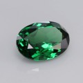 Natural Tsavorite garnet 1.85 Carats Chrome Green Oval 9x7 mm Loose Gemstone - Image 1