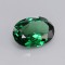 tsavorite garnet  1.85cts - 9x7mm