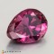 rhodolite garnet  3.71cts - 11x8mm