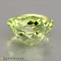 Natural Amblygonite 1.65 Carats Yellowish Green Oval 8x6 mm Loose Gemstone - Image 3