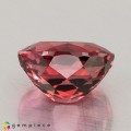Natural Tourmaline 3.66 Carats Hot Pink Oval 10x9 mm Loose Gemstone - Image 4