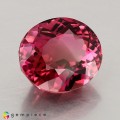 Natural Tourmaline 3.66 Carats Hot Pink Oval 10x9 mm Loose Gemstone - Image 6