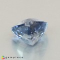 Natural Apatite 1.12 Carats Steel Blue Trilliant  6x6 mm Loose Gemstone - Image 4