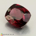 Natural Rhodolite garnet 3.94 Carats Pinkish Red Cushion 9x8 mm Loose Gemstone - Image 1