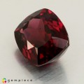 Natural Rhodolite garnet 3.94 Carats Pinkish Red Cushion 9x8 mm Loose Gemstone - Image 2