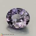 Natural Spinel 1.62 Carats Purple Oval 7x6 mm Loose Gemstone - Image 2