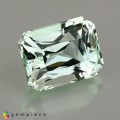 Natural Tourmaline 1.82 Carats Baby Green Emerald 7x6 mm Loose Gemstone - Image 1