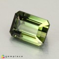 Natural Tourmaline 2.08 Carats Green Emerald 8x6 mm Loose Gemstone - Image 2