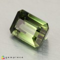 Natural Tourmaline 2.08 Carats Green Emerald 8x6 mm Loose Gemstone - Image 3