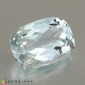 Natural Aquamarine 5 Carats Sky Blue Cushion 13x9 mm Loose Gemstone - Image 6