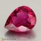 rubellite  1.62cts - 9x7mm