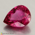 Natural Rubellite 1.62 Carats Neon Purplish Pink Pear 9x7 mm Loose Gemstone - Image 6