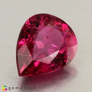 rubellite  1.62cts - 9x7mm
