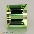 Natural Tourmaline 3.11 Carats Green Baguette 8x7 mm Loose Gemstone - Image 3