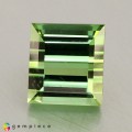Natural Tourmaline 3.11 Carats Green Baguette 8x7 mm Loose Gemstone - Image 9