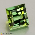 Natural Tourmaline 3.11 Carats Green Baguette 8x7 mm Loose Gemstone - Image 1