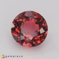 Natural Tourmaline 4.34 Carats Vivid Pink Round 10x7 mm Loose Gemstone - Image 1