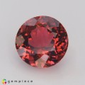 Natural Tourmaline 4.34 Carats Vivid Pink Round 10x7 mm Loose Gemstone - Image 2