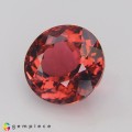 Natural Tourmaline 4.34 Carats Vivid Pink Round 10x7 mm Loose Gemstone - Image 3