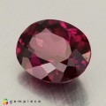 Natural Rhodolite garnet 4.75 Carats Purple Oval 11x9 mm Loose Gemstone - Image 5