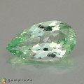Natural Montebrasite 1.88 Carats Baby Mint Green Pear 11x6 mm Loose Gemstone - Image 1