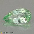 Natural Montebrasite 1.88 Carats Baby Mint Green Pear 11x6 mm Loose Gemstone - Image 3
