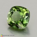 Natural Tourmaline 1.53 Carats Green Antique Cushion 7x7 mm Loose Gemstone - Image 2