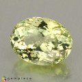 Natural Sillimanite 5.79 Carats Yellowish Green Oval 12x9 mm Loose Gemstone - Image 2