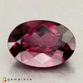 Natural Rhodolite garnet 4.49 Carats Purplish Pink Oval 12x8 mm Loose Gemstone - Image 3