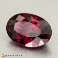 Natural Rhodolite garnet 4.49 Carats Purplish Pink Oval 12x8 mm Loose Gemstone - Image 4