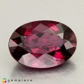 Natural Rhodolite garnet 4.49 Carats Purplish Pink Oval 12x8 mm Loose Gemstone - Image 8