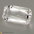 Natural Beryl 2.40 Carats White Emerald Cut 11x6 mm Loose Gemstone - Image 6
