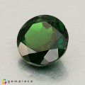 Natural Tsavorite garnet 1.28 Carats Chrome Green Round 7x4 mm Loose Gemstone - Image 2