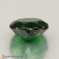 Natural Tsavorite garnet 1.28 Carats Chrome Green Round 7x4 mm Loose Gemstone - Image 4