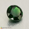 Natural Tsavorite garnet 1.28 Carats Chrome Green Round 7x4 mm Loose Gemstone - Image 3