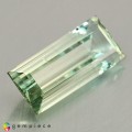 Natural Tourmaline 4.45 Carats Green Baguette 15x7 mm Loose Gemstone - Image 1