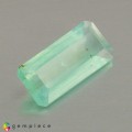 Natural Peru opal 3.84 Carats Paraiba Blue Green Emerald 17x8 mm Loose Gemstone - Image 1