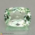 Natural Montebrasite 1.90 Carats Baby Green Cushion 9x6 mm Loose Gemstone - Image 2